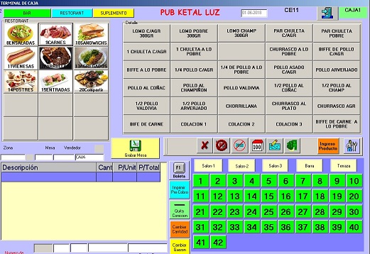 caja restorant